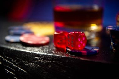 Multi-table live casino studio view